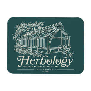 Ímã HOGWARTS™ Herbology Greenhouse
