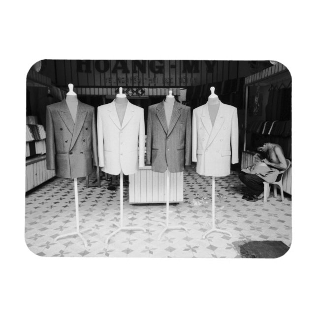 Ímã Hoi An Vietnam, Traje personalizado para ir (Horizontal)