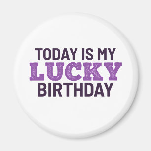 Imã Hoje é meu aniversário de sorte