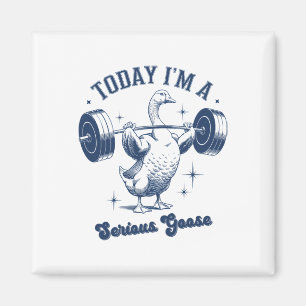 Imã Hoje eu sou um grande jogador ganso e poderoso Gym
