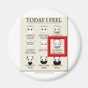 Imã Hoje Sinto-Me Chaótico Neutro