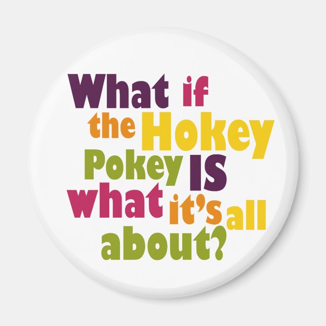 Imã Hokey Pokey (Frente)