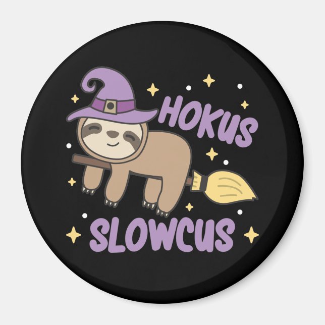Imã Hokus Slowcus - Magn do Fusível de Halloween (Frente)