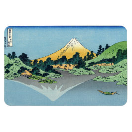 Ímã Hokusai - O Monte Fuji Reflete no lago Kawaguchi