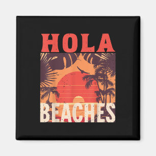 Imã Hola Beaches Férias De Verão Da Família Funny Beac