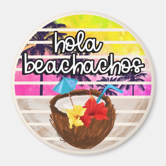 Imã Hola Beachos (Frente)