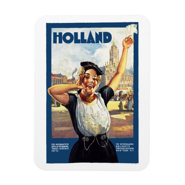 Ímã Holanda (Vertical)