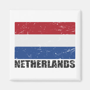 Imã Holanda Vintage Flag
