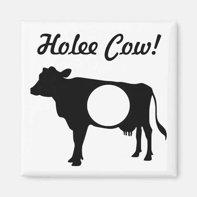 Imã Holee Cow Magnet (Frente)