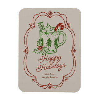 Ímã Holiday Themed Mug In Warm Colors
