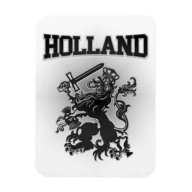 Ímã Holland Casaco de Arms (Vertical)