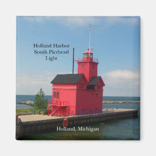 Imã Holland Harbor South Pierhead Magnet 2011