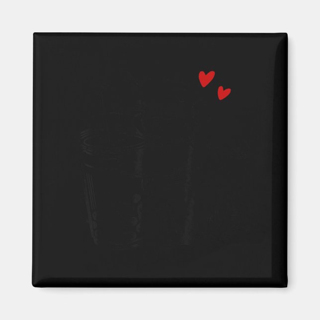 Imã Holland Lop Rabbit Loves Boba Tea Bunny &amp; Bubb (Frente)