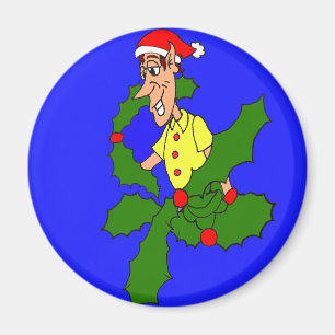 Imã Holly Jolly Christmas Magnet