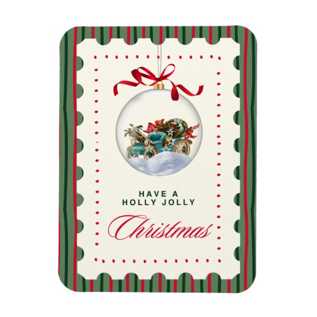 Ímã  Holly Jolly Christmas Magnet   (Vertical)