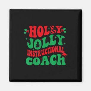 Imã Holly Xmas Jolly Treinador Instrutivo Coa de Natal