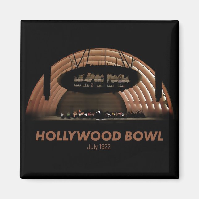 Imã Hollywood Bowl (Frente)