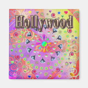 Imã Hollywood Lucky Ouro Magnet