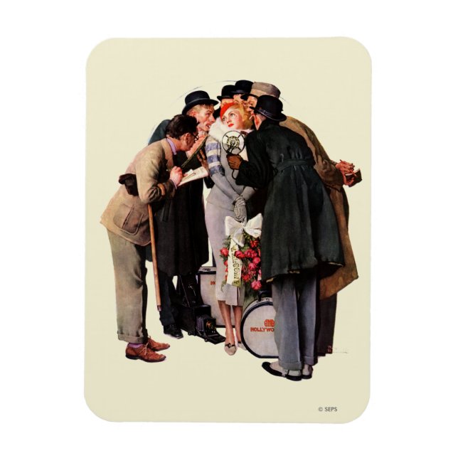 Ímã Hollywood Starlet (Vertical)