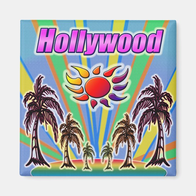 Imã Hollywood Summer Love Magnet (Frente)