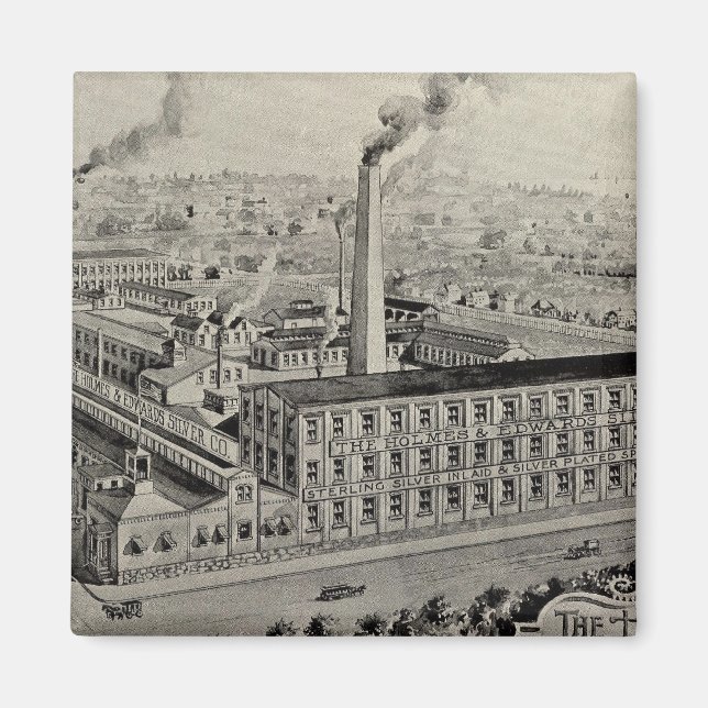 Imã Holmes & Edwards Silver Co (Frente)