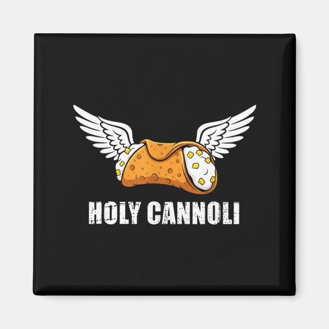 Imã Holy Cannoli Tri-blend Funny Quote  (Frente)
