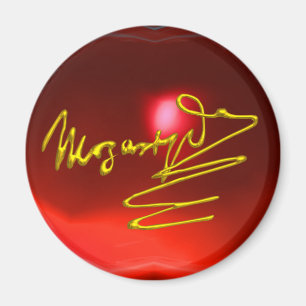 Imã HOMAGE TO MOZART,red ruby