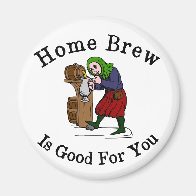 Imã Home Brew é bom para você (Frente)