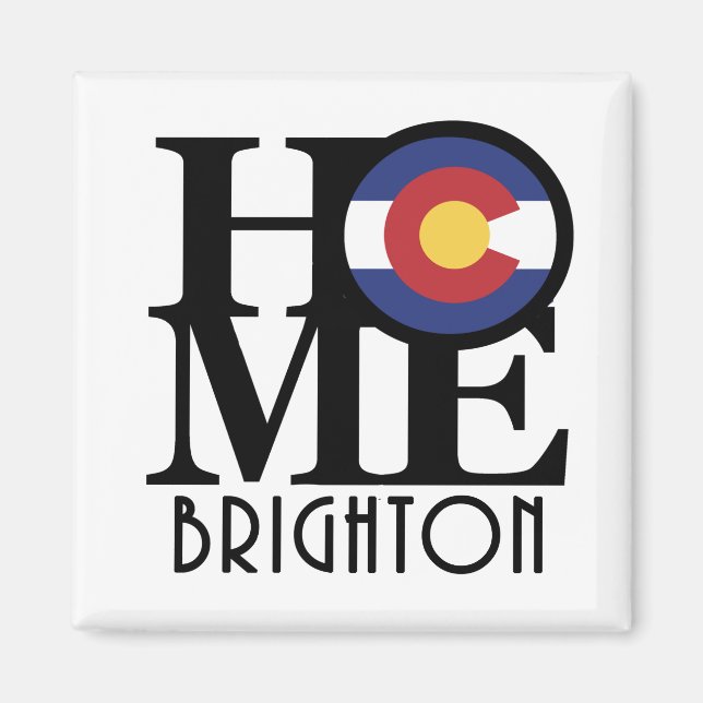Imã HOME Brighton Colorado (Frente)
