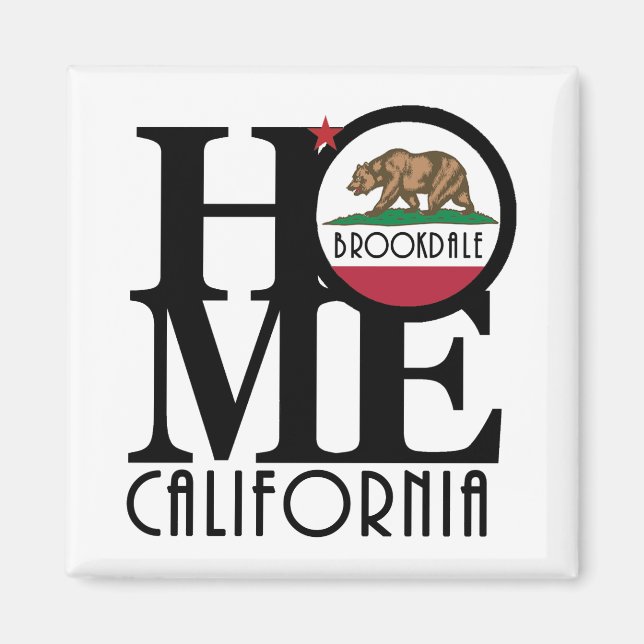 Imã HOME Brookdale California (Frente)
