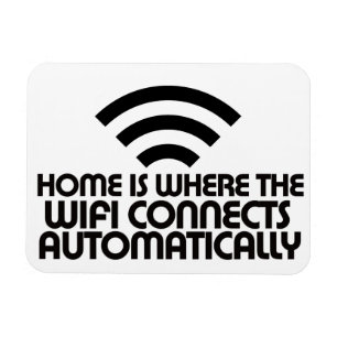 Ímã Home é onde o Wifi se conecta automaticamente