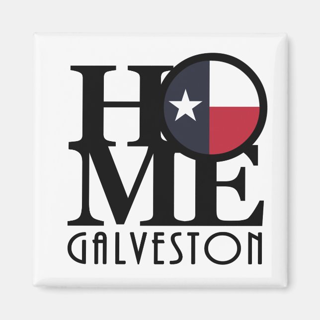 Imã HOME Galveston (Frente)