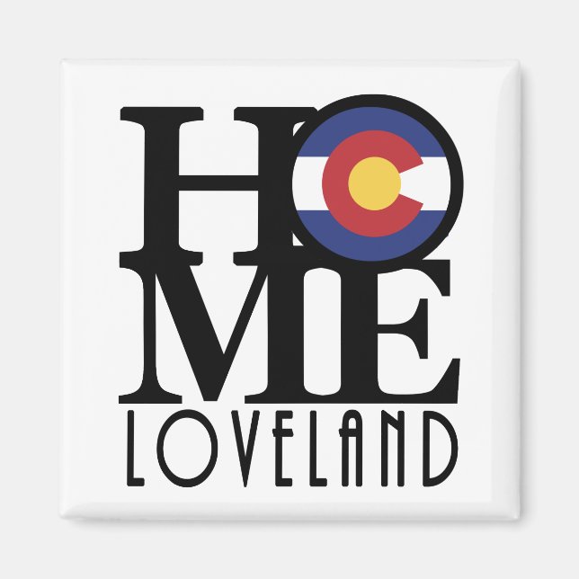 Imã HOME Loveland Colorado (Frente)