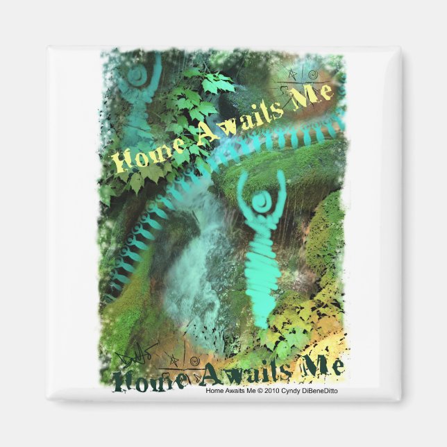 Imã Home me aguarda (Frente)