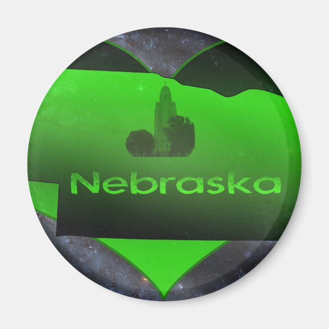 Imã Home Nebraska (Frente)