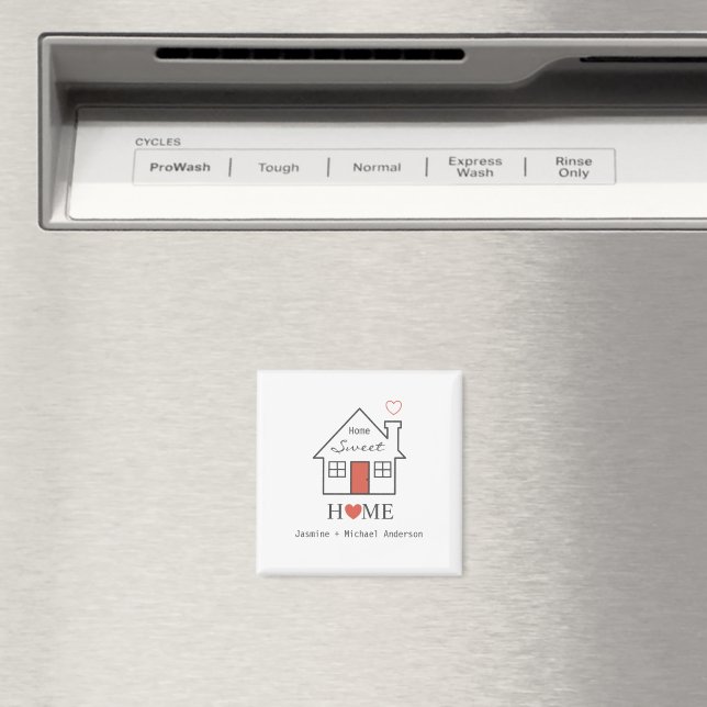 Imã Home Sweet Home - Magnet personalizado (In Situ (Dishwasher))