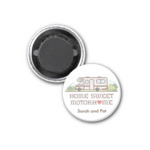 Imã Home Sweet Motor Home Magnet