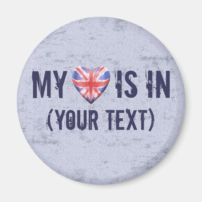 Imã Home Town Heart (Frente)