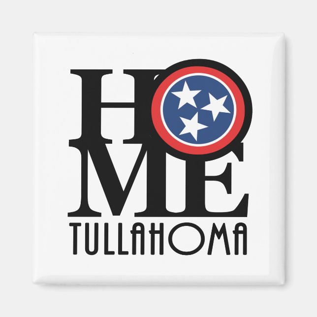 Imã HOME TulOklahoma Tennessee (Frente)