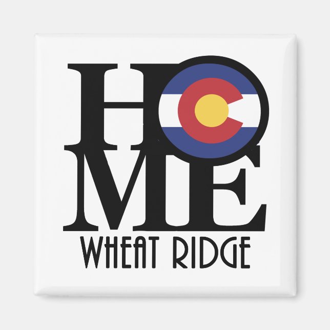 Imã HOME Wheat Ridge Colorado (Frente)