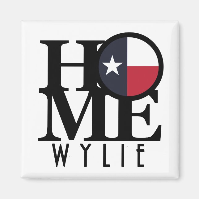 Imã HOME Wylie Texas (Frente)