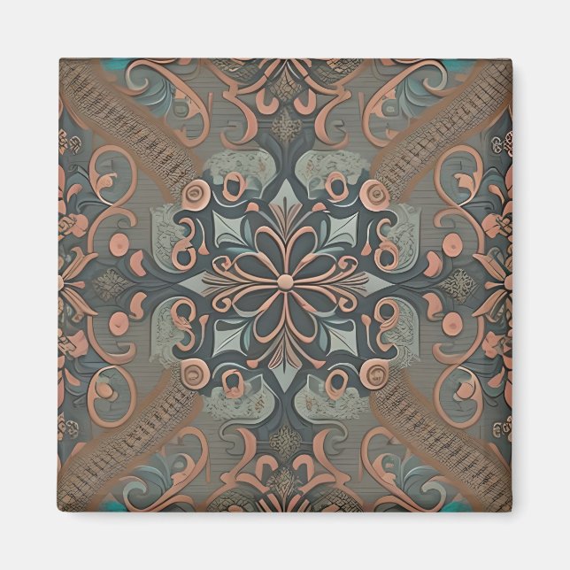 Imã Homely cottage pattern (Frente)