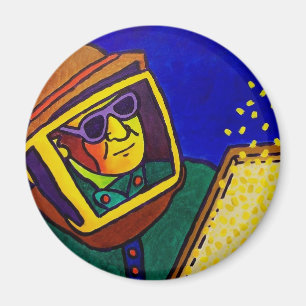 Imã Homem 2 da abelha por Piliero