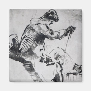Imã Homem assentado de Joseph Mallord William Turner