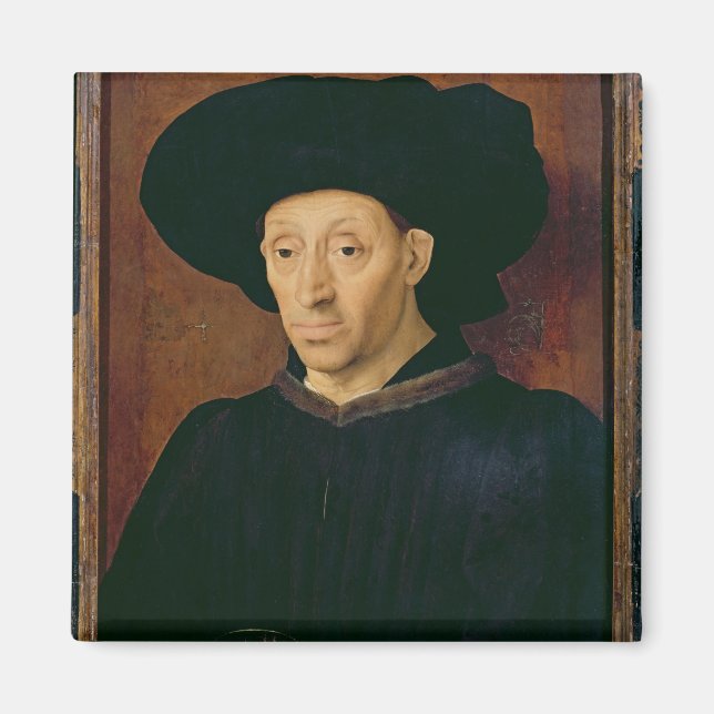 Imã Homem com Vidro de Vinho (Frente)