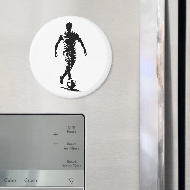 Imã Homem de futebol com bola (In Situ (Fridge))