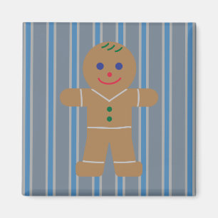 Imã Homem de Gingerpão de Diversão e Rico
