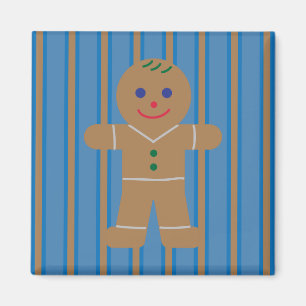 Imã Homem de Gingerpão de Diversão e Rico