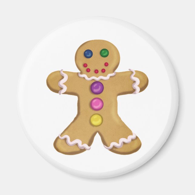 Imã Homem do gengibre (Frente)