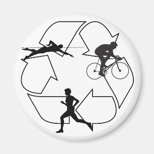 Imã Homem do Triathlon